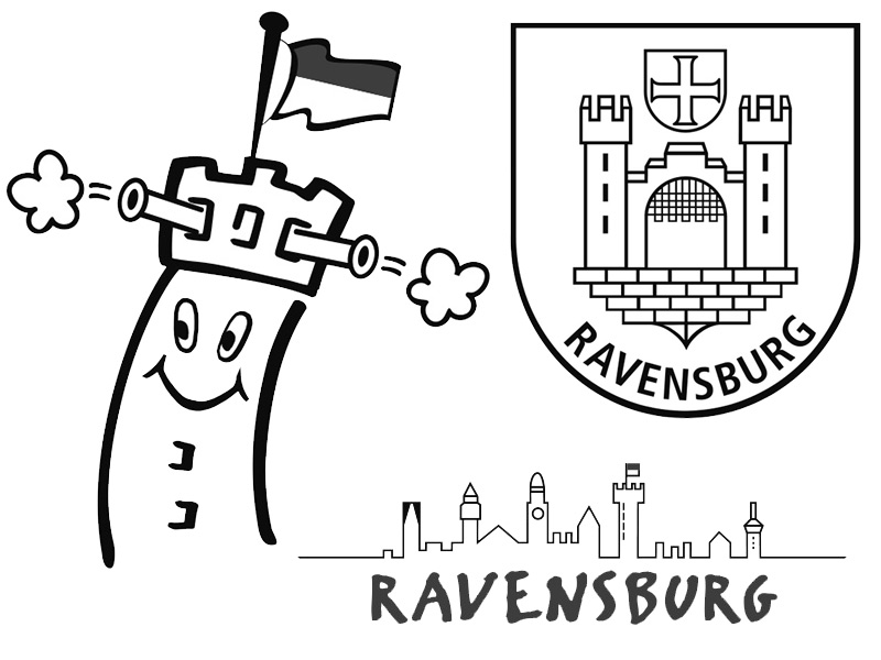 Ravensburg Aufkleber (div.)